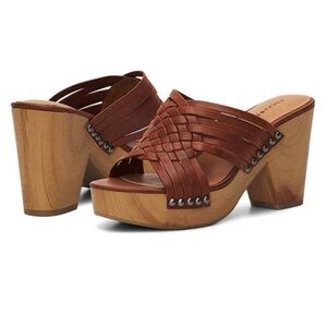 Lucky Brand Block Heel Wedge Sandal